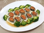 蒜茸寬粉蒸孔鮑